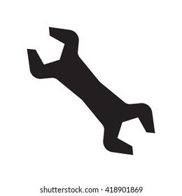 wrench icon vector