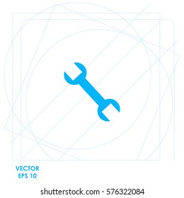 Wrench  icon Vector design.