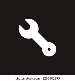 wrench icon. wrench vector design. sign design