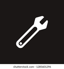 wrench icon. wrench vector design. sign design