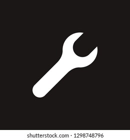 wrench icon. wrench vector design. sign design
