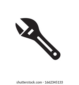 Wrench icon vector design template