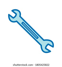 Wrench icon vector design template