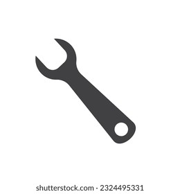 wrench icon vector element design template web