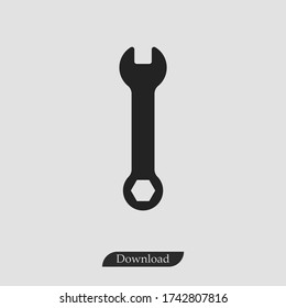 Symbol Wrench Vektorpfe 10