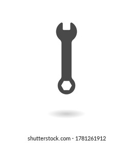 Wrench icon vector eps 10