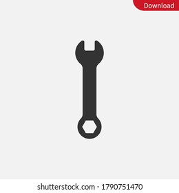 Wrench icon vector eps 10