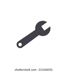 wrench icon , vector illustration