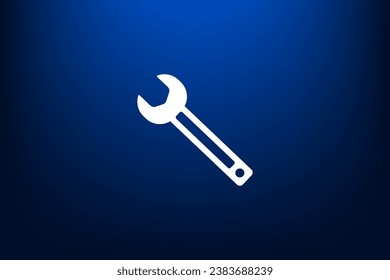 wrench icon , vector illustration