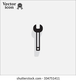wrench icon , vector illustration