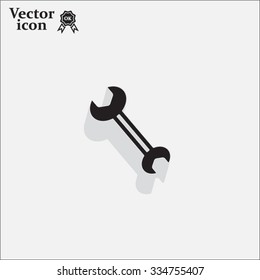 wrench icon , vector illustration