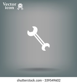 wrench icon , vector illustration