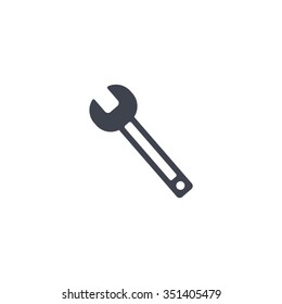 wrench icon , vector illustration