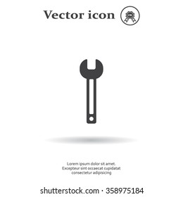 wrench icon , vector illustration