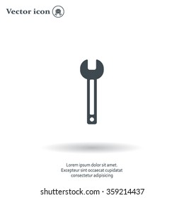 wrench icon , vector illustration
