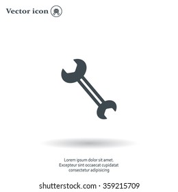 wrench icon , vector illustration