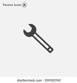 wrench icon , vector illustration