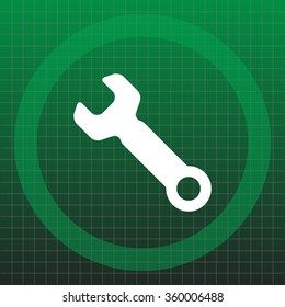 wrench icon , vector illustration