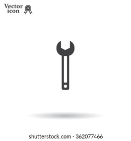 wrench icon , vector illustration