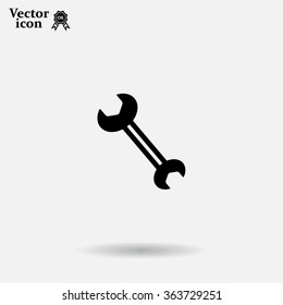 wrench icon , vector illustration