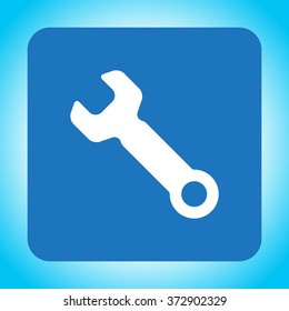 wrench icon , vector illustration