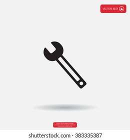 wrench icon , vector illustration