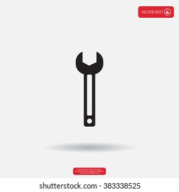 wrench icon , vector illustration