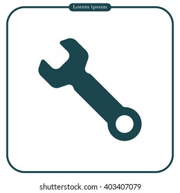 wrench icon , vector illustration