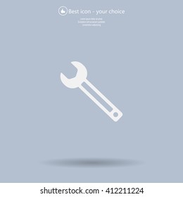 wrench icon , vector illustration