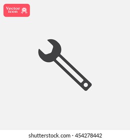 wrench icon , vector illustration