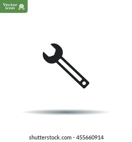wrench icon , vector illustration