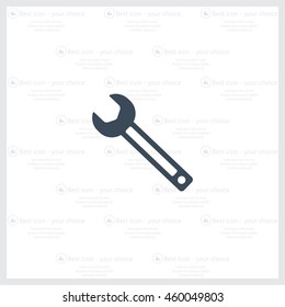wrench icon , vector illustration