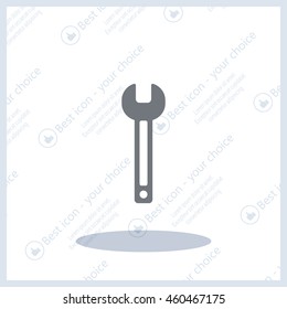 wrench icon , vector illustration