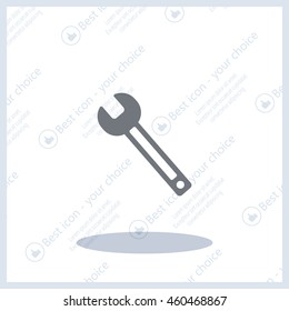 wrench icon , vector illustration
