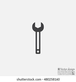 wrench icon , vector illustration