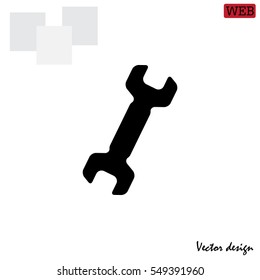 wrench icon , vector illustration