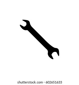 wrench icon. vector illustration