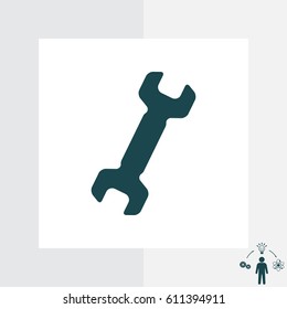 wrench icon , vector illustration