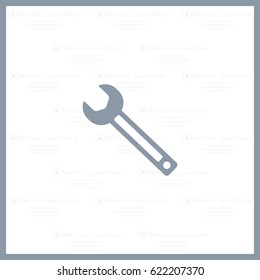 wrench icon , vector illustration