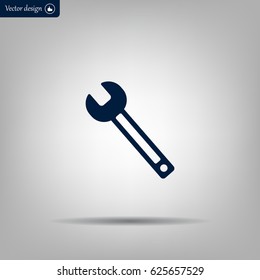 wrench icon , vector illustration
