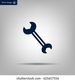 wrench icon , vector illustration