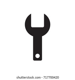 wrench icon- vector illustration