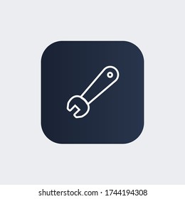 icono de llave. Ilustración del vector EPS 10.
