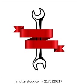 Ilustración del vector de icono de llave EPS 10