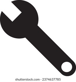 Wrench icon. Vector illustration. eps 10