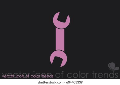 Wrench icon vector illustration EPS 10