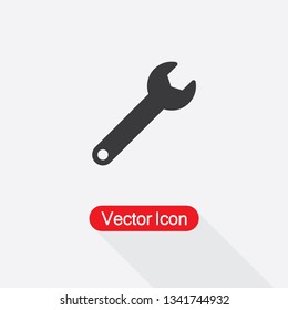 Wrench Icon Vector Illustration Eps10