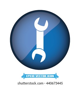 Wrench icon vector illustration eps10.