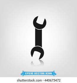Wrench icon vector illustration eps10.