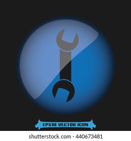 Wrench icon vector illustration eps10.
